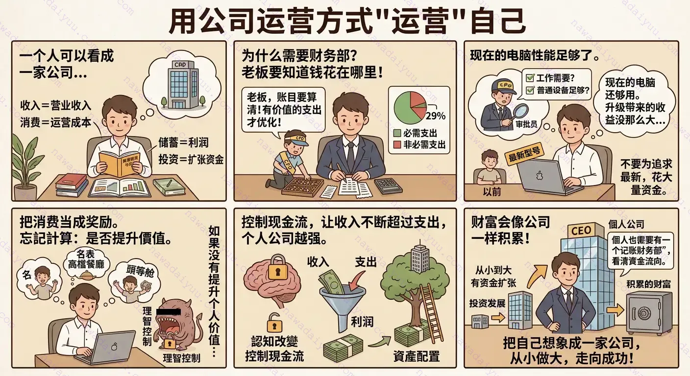 每个人都是一个小公司漫画